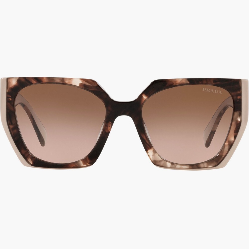 Prada 55mm Gradient 2-Tone Tortoise Shell Sunglasses